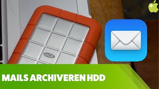 Mac emails opslaan op externe harde schijf [upl. by Nate]