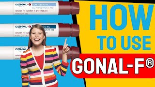 Gonalf Pen Injection  How to use [upl. by Arrim617]