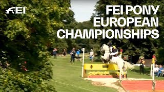 RELIVE  Eventing CrossCountry  FEI Pony European Championships 2018 [upl. by Sherwin442]