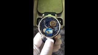 haofa 1952 starry sky carrousel watch [upl. by Merete]