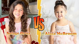 Solage Ortiz VS Alaïa McBroom The ACE Family Transformation 👑 New Stars From Baby To 2023 [upl. by Ittam]