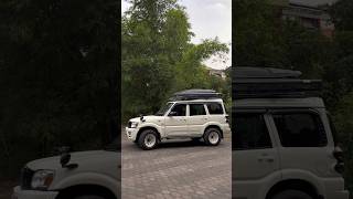 Pentair Roof Box Installed In Scorpio adonzautomotive automobile roofbox youtubeshorts [upl. by Sarge]