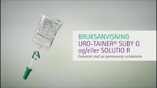 B Braun UroTainer Suby G norsk [upl. by Mountfort]