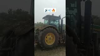 John deere 7830 au déchaumage 🔊🔊🤩 [upl. by Assirk]