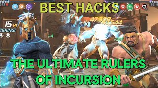 Best Incursion Hacks For Best Champions Aegon And Hercules [upl. by Prasad]