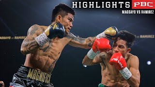 Magsayo vs Ramirez HIGHLIGHTS June 15 2024  PBC on Prime Video [upl. by Meyer]