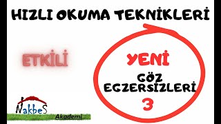 Hızlı Okuma Teknikleri  Göz Egzersizleri 3 [upl. by Ttemme]