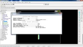 ANSYS  Lesson 04 Coduction and Convection through Wall Temp vs Dist Plot [upl. by Doty]