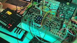 Ambient jam with digitone and plaits  desmodus versio drone [upl. by Eam442]