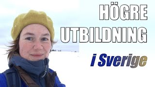 Högre utbildning i Sverige  Lina Forsberg tipsar [upl. by Clower]