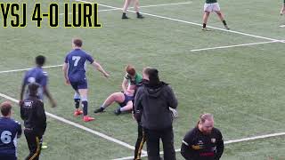 York St John 30 v 14 Uni of Leeds RL Round 2 full game 231024 [upl. by Enelyt]