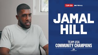 Jamal Hill Team USA Community Champions in partnership with Comcast [upl. by Thurmann]