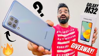 Samsung Galaxy M32 Unboxing amp First Look  The Binge Monster  90Hz  64MP  6000mAh  GIVEAWAY🔥🔥 [upl. by Tezil]