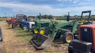 Ashley Missouri Farm Consignment Auction Part 2 Equipment [upl. by Lyrem829]