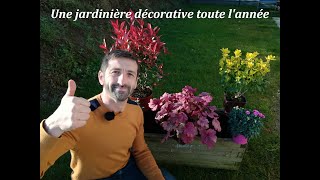 Une jardinière décorative toute lannée [upl. by Muhcon842]