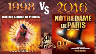 Notre Dame de Paris 1998 vs 2024 la comédie musicale qui vas gagné [upl. by Anohr248]