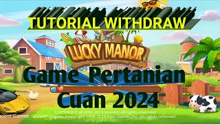 CARA PENARIKAN DI GAME LUCKY MANOR [upl. by Macomber118]