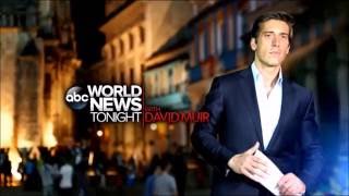 US ABC World News Tonight  With David Muir  Promo  12092016 [upl. by Refotsirc]