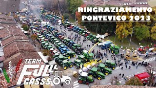 FESTA DEL RINGRAZIAMENTO PONTEVICO 2023  Team Full gass  OFFICIAL VIDEO ft AgriAme [upl. by Blondell]