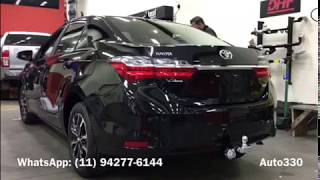 Acessórios Corolla 2018  Central Multimídia  Engate  Rodas Liga Leve  Auto330 Acessórios [upl. by Aryad]