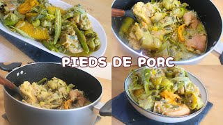 COMMENT faire la recette de PORC en sauce verte  MAKOSSO [upl. by Darej409]