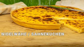 Nidelwähe  Sahnekuchen  Der beste Kuchen aus der Schweiz [upl. by Depoliti]