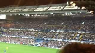 Chelsea fans singing Bring on Tottenham or the Arsenal v Reading [upl. by Sucam]