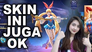 TERNYATA BEGINI KALO COBAIN SKIN LAYLA BUNNY BABE  MOBILE LEGENDS [upl. by Nanreh833]