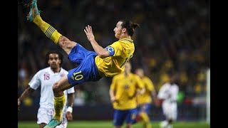 Zlatan Ibrahimović  All Bicycle Kick Goals [upl. by Aloivaf]