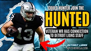 Free Agent Hunter Renfrow Could Be THE VETERAN WR The Detroit Lions Need [upl. by Serge]