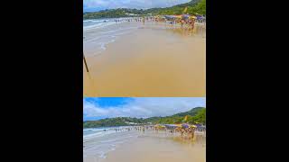 praia 🏖️🌊 Toninhas Ubatuba SP Brazil 🇧🇩🇧🇷 beach beachwalkbrazil praia brazilbeaches [upl. by Aieka]