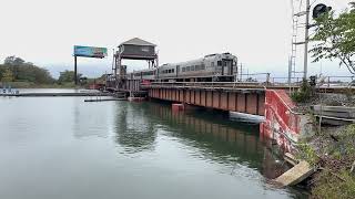 New Jersey Transit train 4630 Thorofare Bridge Atlantic City New Jersey 9252024 [upl. by Law]