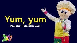 Yum yum  live din spectacolul Povestea Mascotelor Zurli mascotezurli cantecepentrucopii [upl. by Germain725]