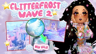 WHAT IS COMING IN 🎄WAVE 2 OF THE GLITTERFROST UPDATE🎁  Royale High Glitterfrost [upl. by Ahern]