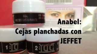 RW Planchado de cejas con YEFFET [upl. by Ydderf375]