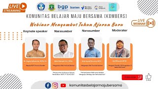 Webinar Berbagi Praktik Baik Komunitas Belajar Maju Bersama KOMBERS [upl. by Teyut]