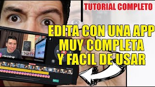 Cómo EDITAR videos para YouTube con tu CELULAR 2021  TUTORIAL FACIL Y COMPLETO Kinemaster [upl. by Wynny]