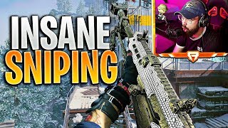 This Sniper basically gives me AIMBOT INSANE Ironsight Sniping on BO4 [upl. by Nicki]