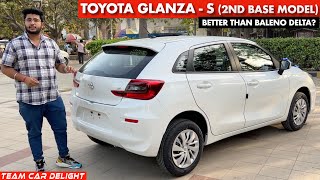 Glanza S variant 2023  Walkaround with On Road Price Service cost  Toyota Glanza 2022 [upl. by Llebiram]