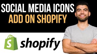 ✅ How To Add Social Media Icons On Shopify Store Easy Guide [upl. by Bevan194]