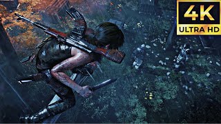 PS5 Rise Of The Tomb Raider  Aggressive Stealth Kills 4k Ultra HD 60 fps [upl. by Sorensen]