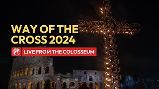 LIVE from the Colosseum  Way of the Cross  March 29th 2024 [upl. by Tore]