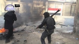 Heavy Clashes During The Battle For AlRamouseh Aleppo  Syria War 2014 [upl. by Ybhsa792]