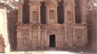 The Monastery Al Deir الدير at Petra  Jordan [upl. by Nillor]