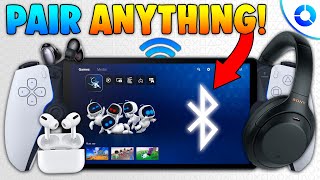 How to Connect ANY Bluetooth Headphones to PlayStation Portal [upl. by Asinet]