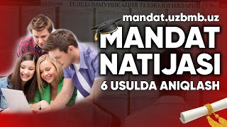 Mandat natijalari chiqdi 2023  mandat natijalari tekshirish  darnetuz [upl. by Glass]