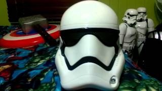 Star Wars First Order Stormtrooper Helmet review  Rubies [upl. by Loredana]