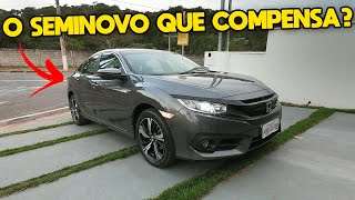 HONDA CIVIC G10 EXL 2017 Detalhes Versões Acessórios e Opinião [upl. by Ulyram949]