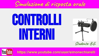 Autoorale I controlli interni 1842022 [upl. by Lleira900]