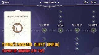 Honkai Impact 3rd Part 2  TeRiRis Magical Quest Rerun Tower of Horror 21F70F [upl. by Nyliak]